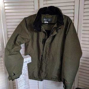 Pulse Winter Jacket Mens Medium Green Black.  #37
